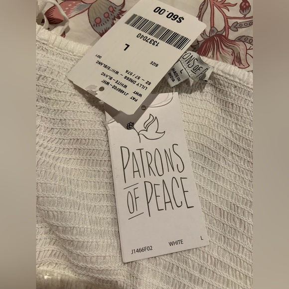 NWT Patrons of Peace Boho Dress - Picture 4 of 5